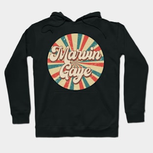 Circle Design Marvin Proud Name Birthday 70s 80s 90s Gaye Hoodie